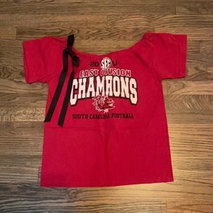 Custom Made South Carolina Football Top